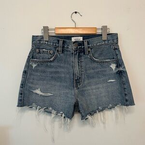 Pistola Womens Nova Relaxed High Rise Cut Off Shorts